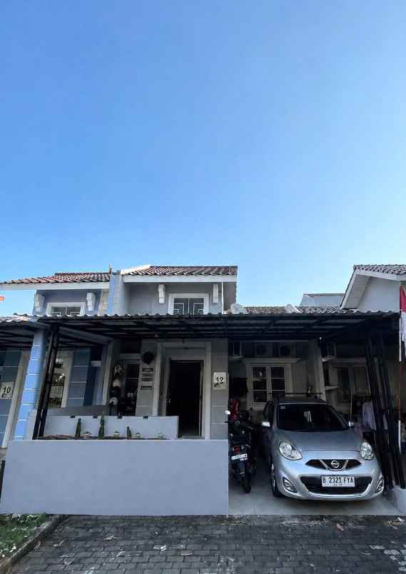 dijual cepat rumah dalam cluster dekat lippo cikarang