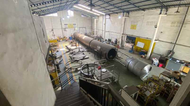 dijual gudang siap pake lok krian sidoarjo