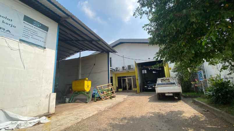 dijual gudang siap pake lok krian sidoarjo