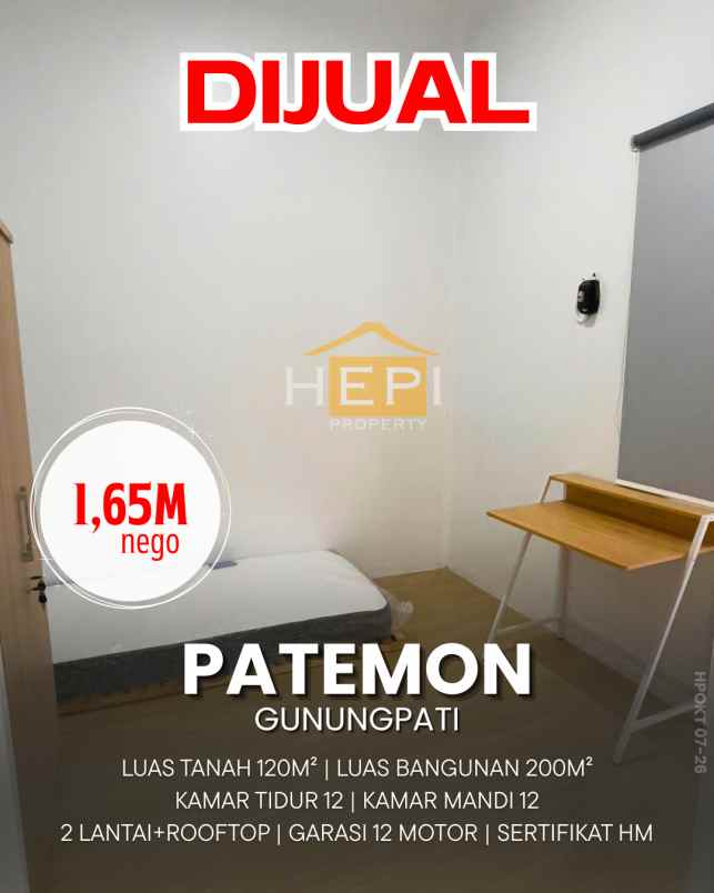 dijual kost patemon