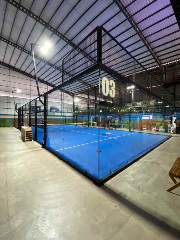 dijual lapangan padel aktif dekat summarecon bekasi