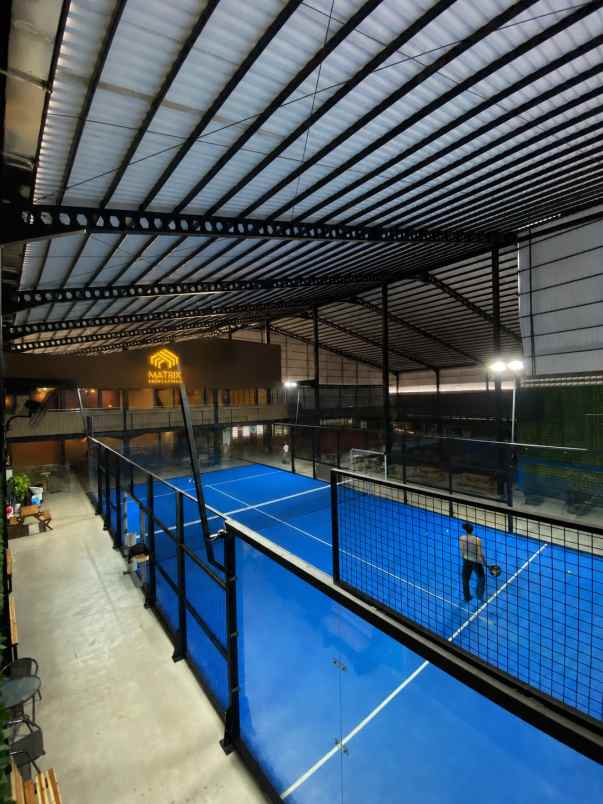 dijual lapangan padel aktif dekat summarecon bekasi