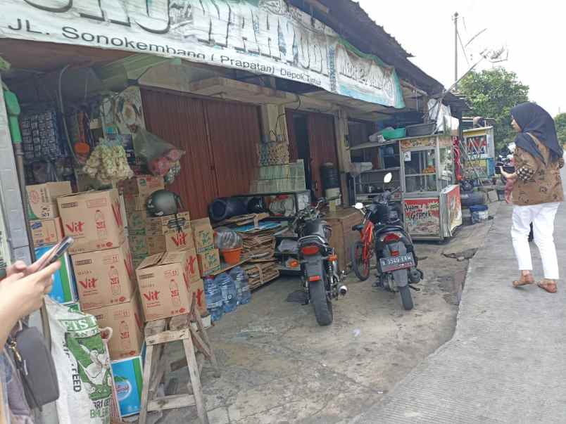 dijual ruko gudang kantor baktijaya sukmajaya depok