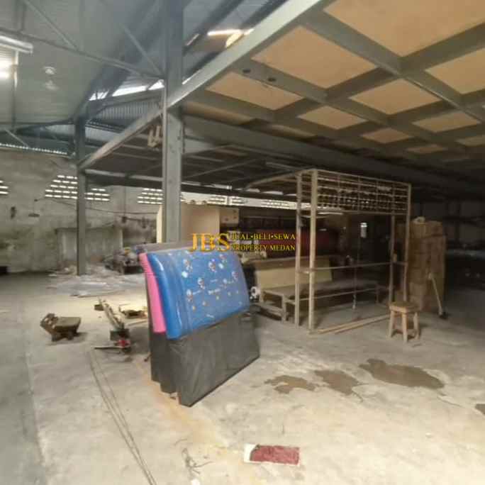 dijual ruko gudang kantor jalan sentosa medan binjai