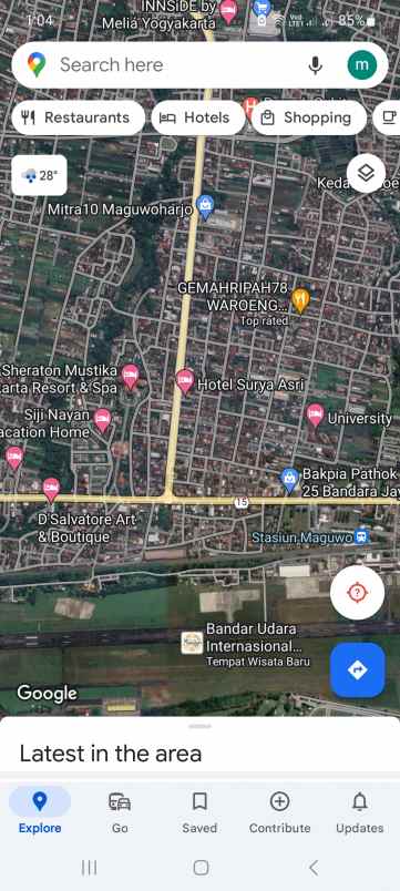 dijual ruko gudang kantor jl ringroad utara maguwo