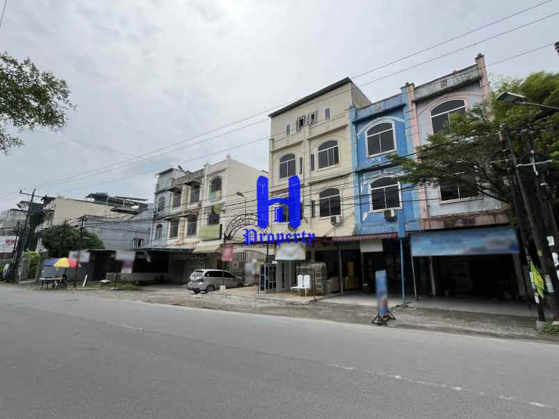 dijual ruko gudang kantor komplek sunggal indah