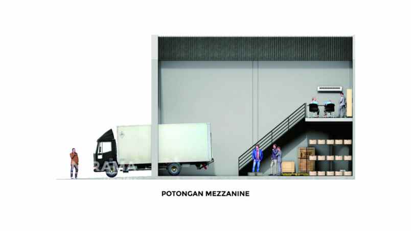 dijual ruko gudang kantor parung