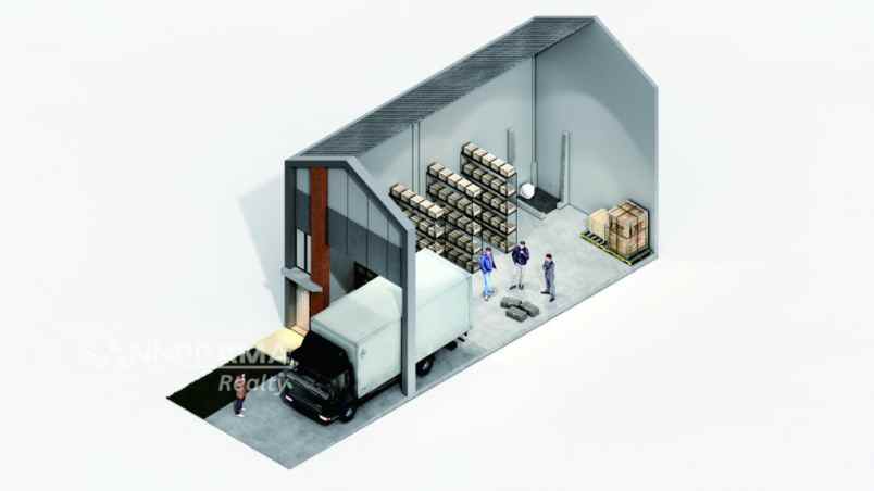 dijual ruko gudang kantor parung