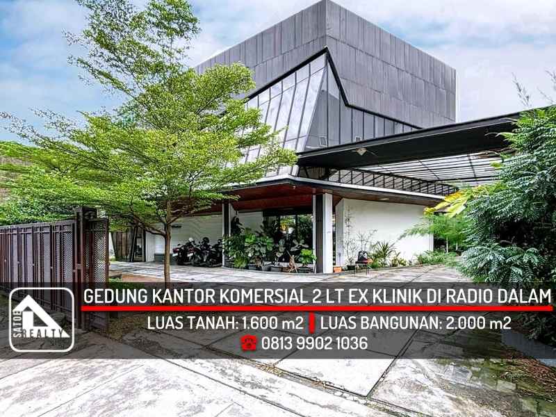 dijual ruko gudang kantor radio dalam raya kebayoran