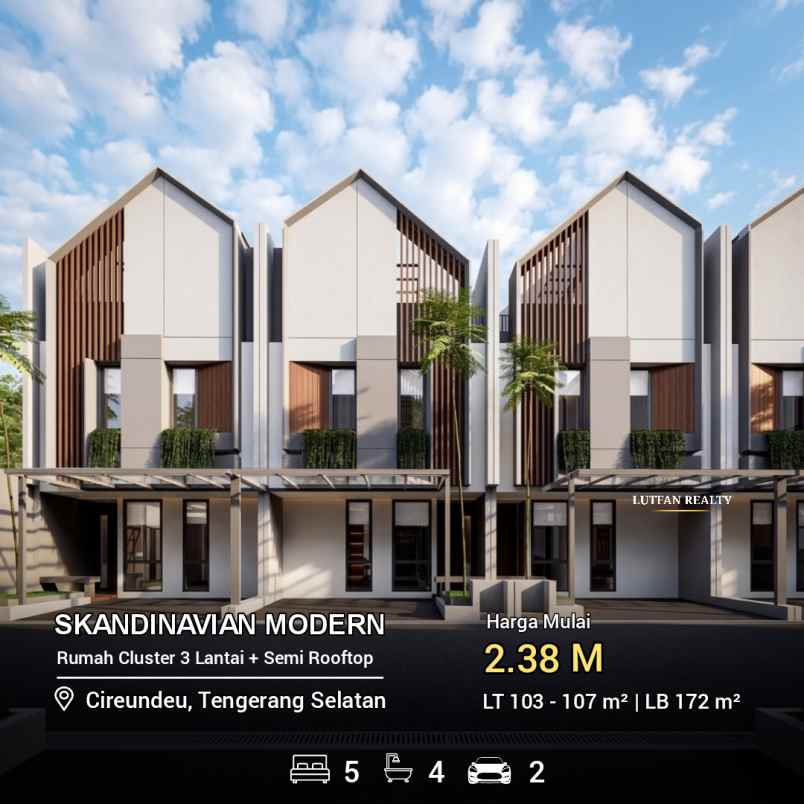 dijual rumah cirendeu raya