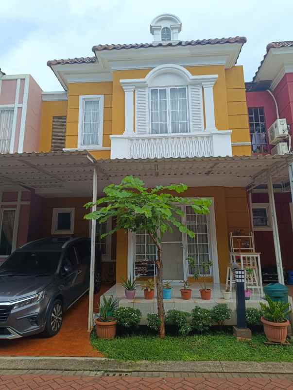 dijual rumah cluster malibu village