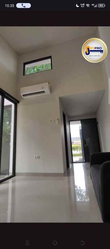 dijual rumah cluster paris mutiara gading city