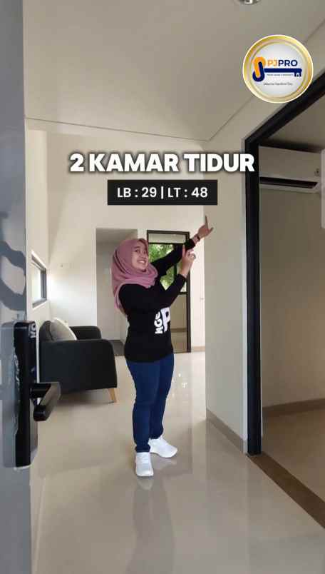 dijual rumah cluster paris mutiara gading city