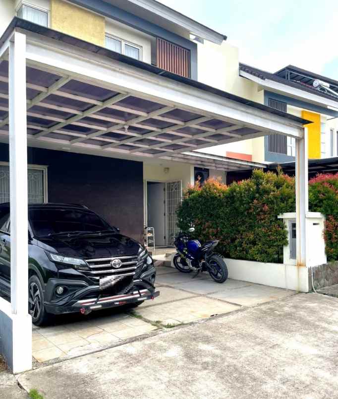 dijual rumah cluster samata alindra
