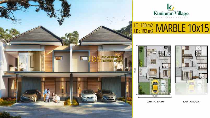 dijual rumah di kuningan village pik2 tipe marble hook