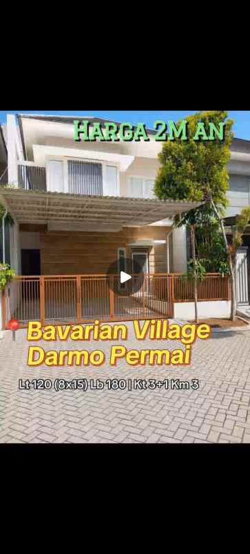 dijual rumah di perum bavarian village