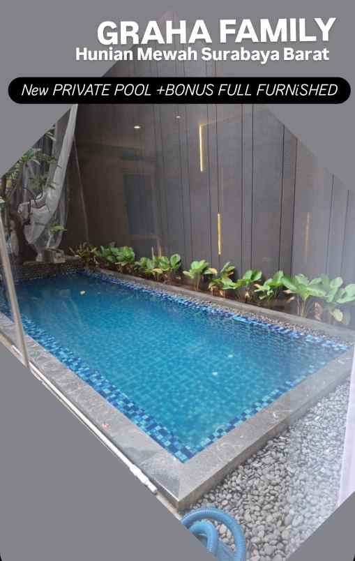 dijual rumah jalan graha famili