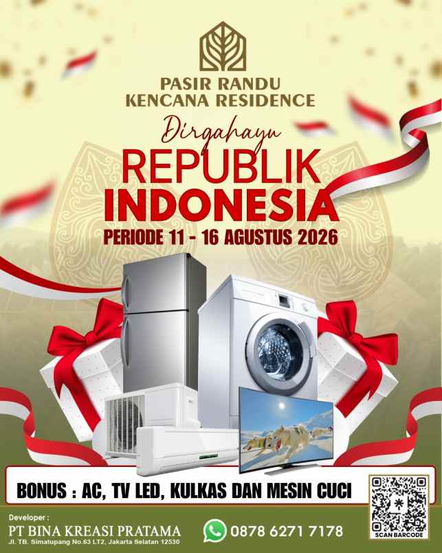 dijual rumah jalan pasir randu serang