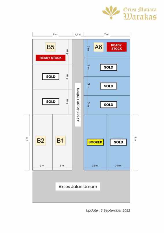 dijual rumah jalan warakas 4 gang 3