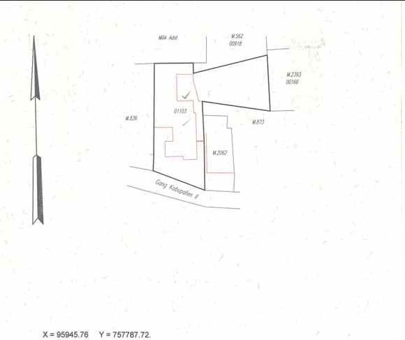 dijual rumah jl kabupaten ii