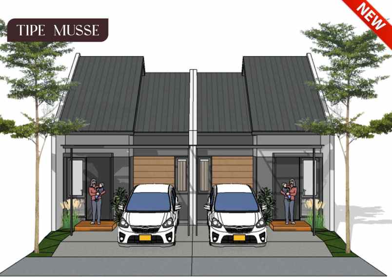 dijual rumah jl kaiabang tengah bekasi