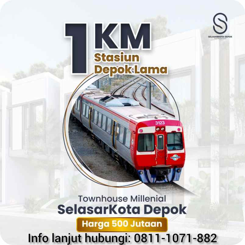 dijual rumah jl kartini depok