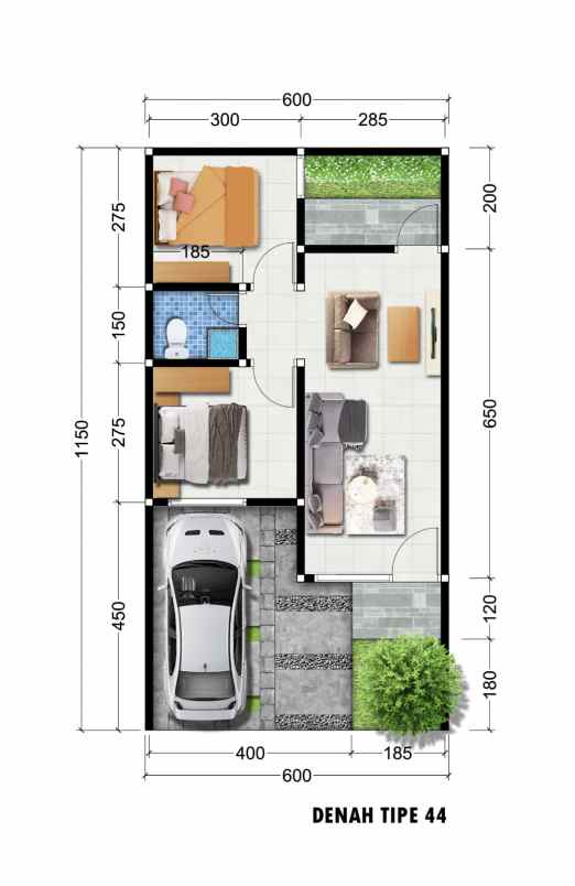 dijual rumah jl kendedes purwosari