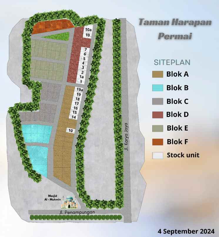 dijual rumah jl penampungan jl karya