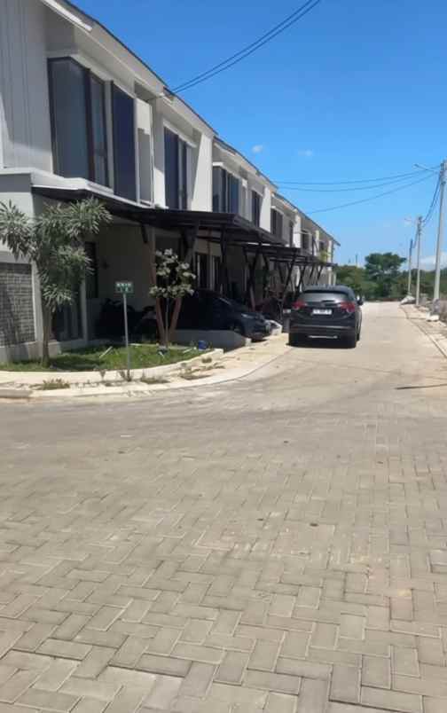 dijual rumah jl raya cisauk lapan tangerang