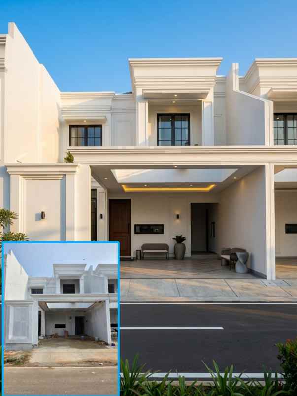 dijual rumah jl raya kelapa hijau