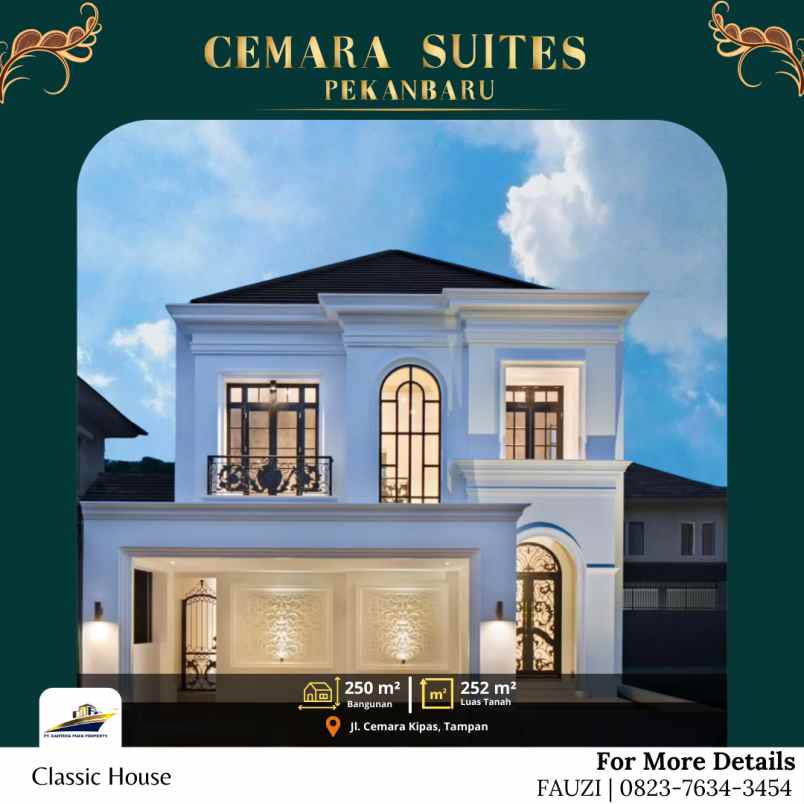 dijual rumah jln cemara kipas