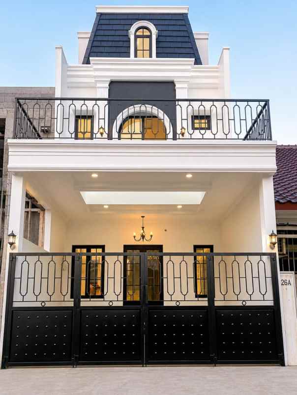 dijual rumah jln raya pondok aren