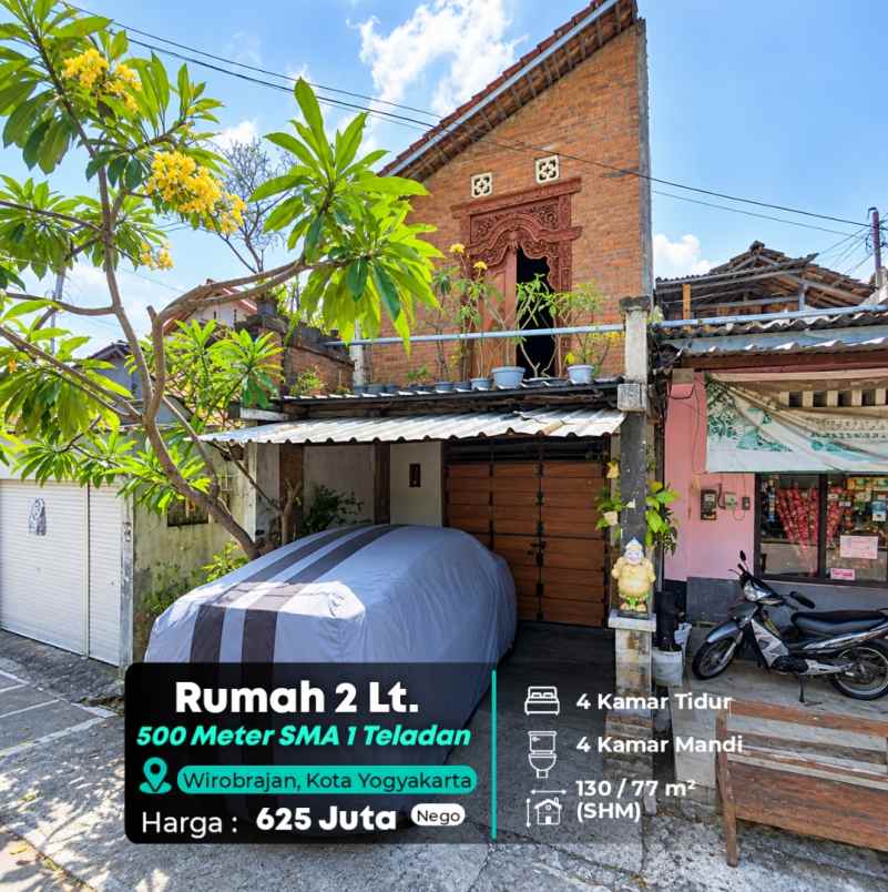 dijual rumah kota yogyakarta