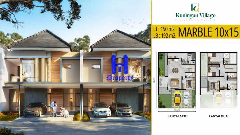 dijual rumah kuningan village kun vil