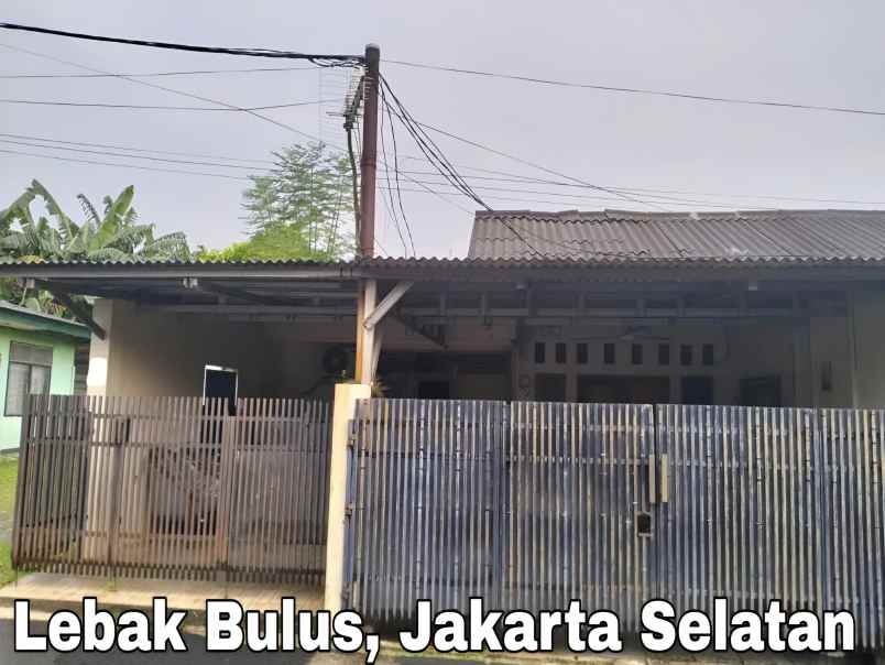 dijual rumah lebak bulus jakarta selatan