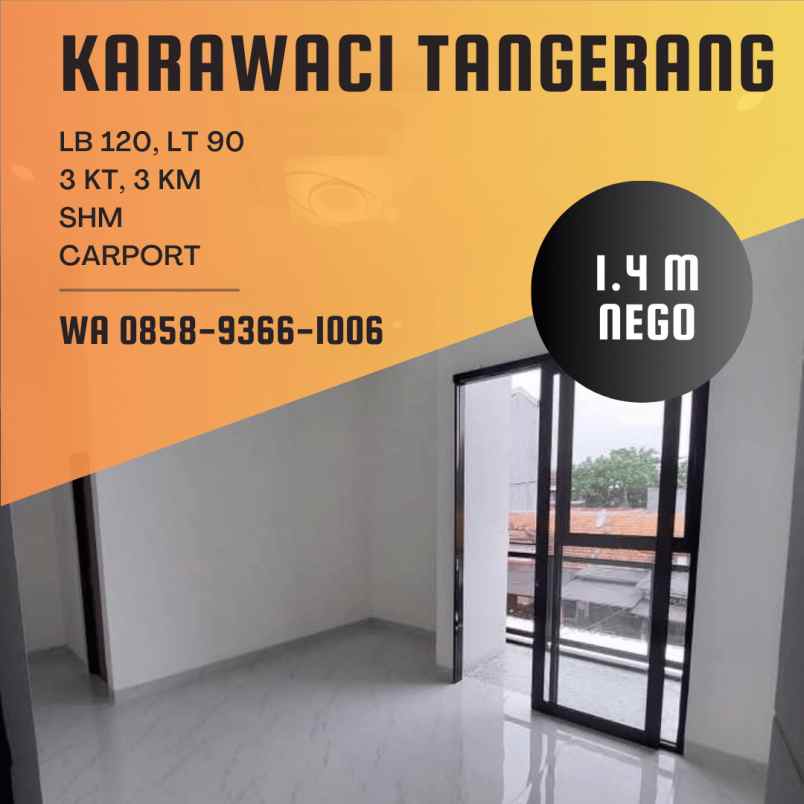 dijual rumah lippo karawaci