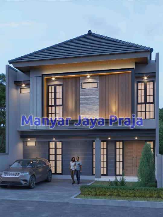 dijual rumah manyar jaya praja
