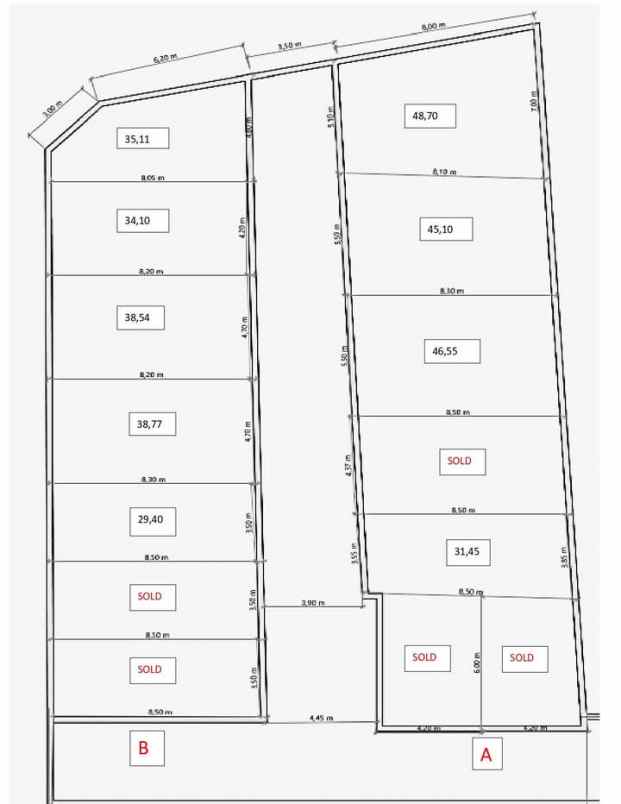 dijual rumah murah 2 lantai 500jt siap bangun