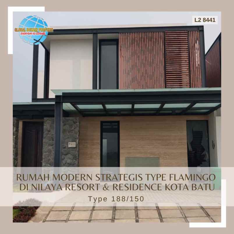 dijual rumah nilaya resort residence