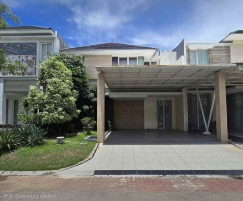 dijual rumah palm beach