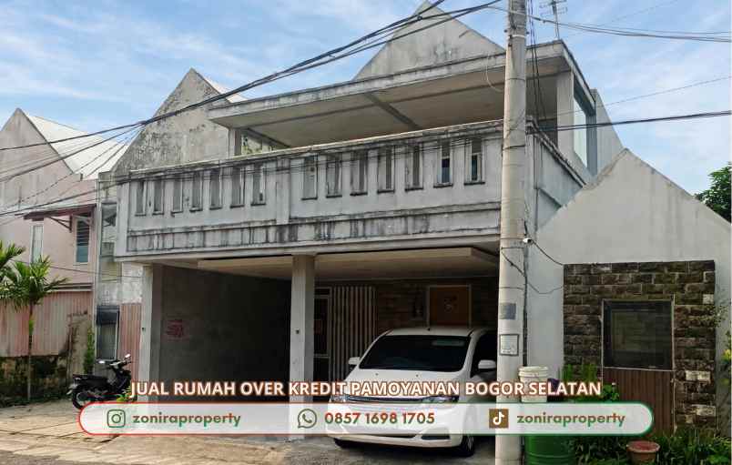 dijual rumah pamoyanan bogor selatan