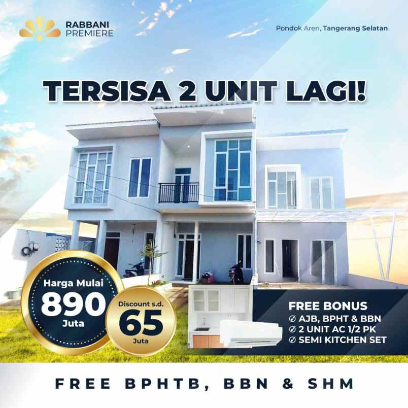dijual rumah parigi