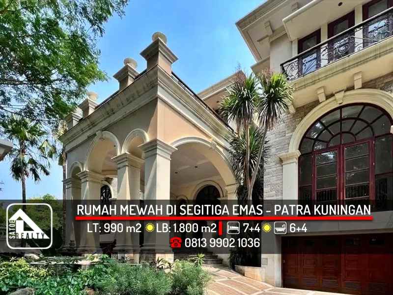 dijual rumah patra kuningan setiabudi