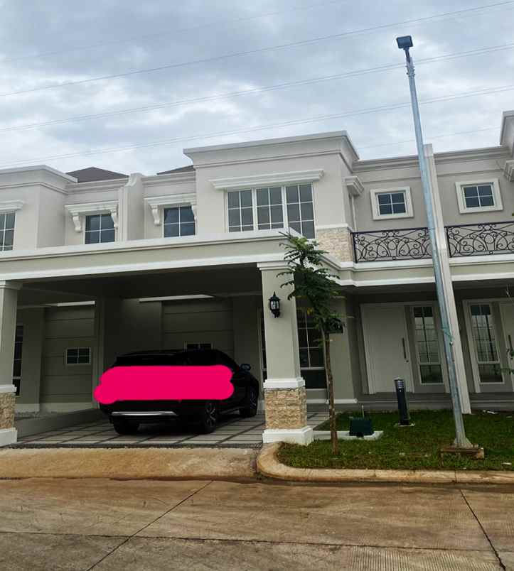 dijual rumah podomoro park cluster