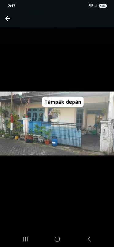 dijual rumah pondok sedati asri sidoarjo