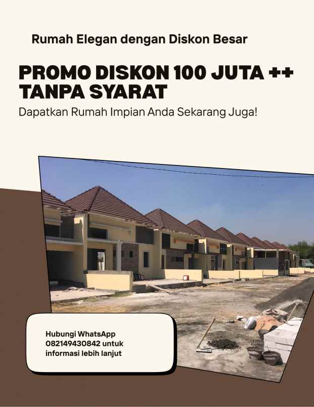 dijual rumah prasung kel buduran