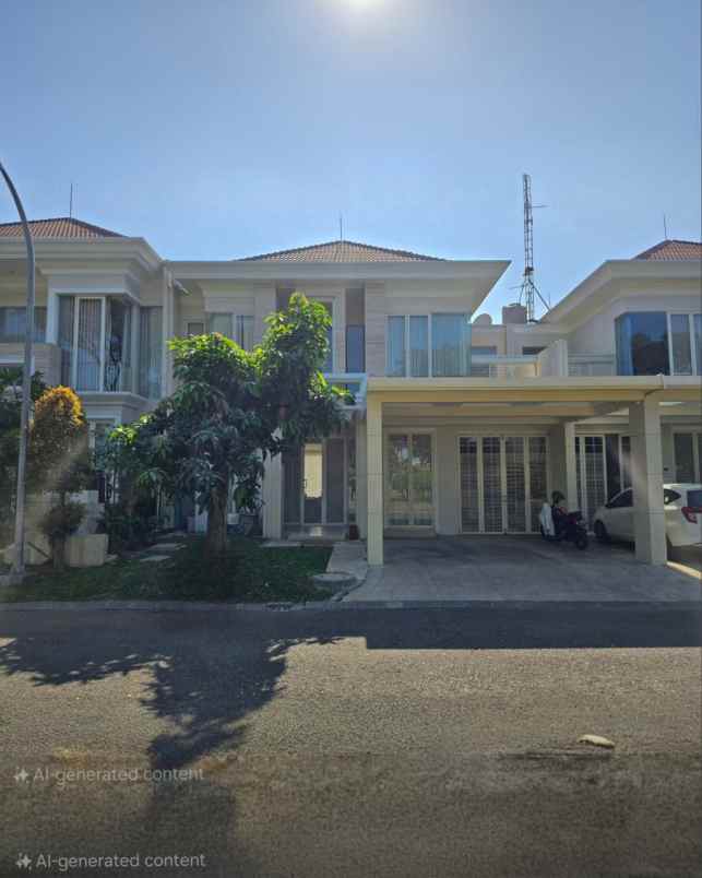 dijual rumah santiago rosa