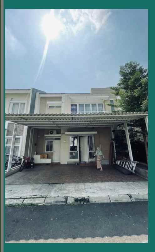 dijual rumah serua indah