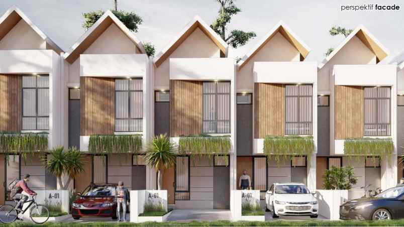 Rumah Baru 2 Lantai Dalam Cluster Di Cipayung Jakarta Timur
