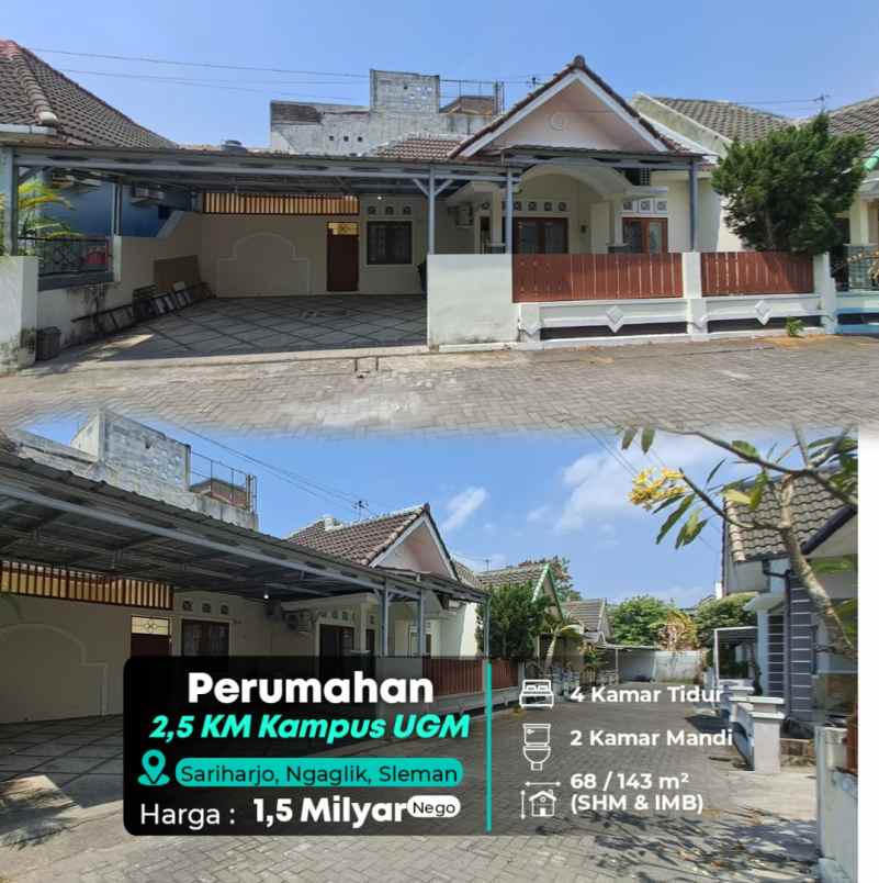 dijual rumah sleman